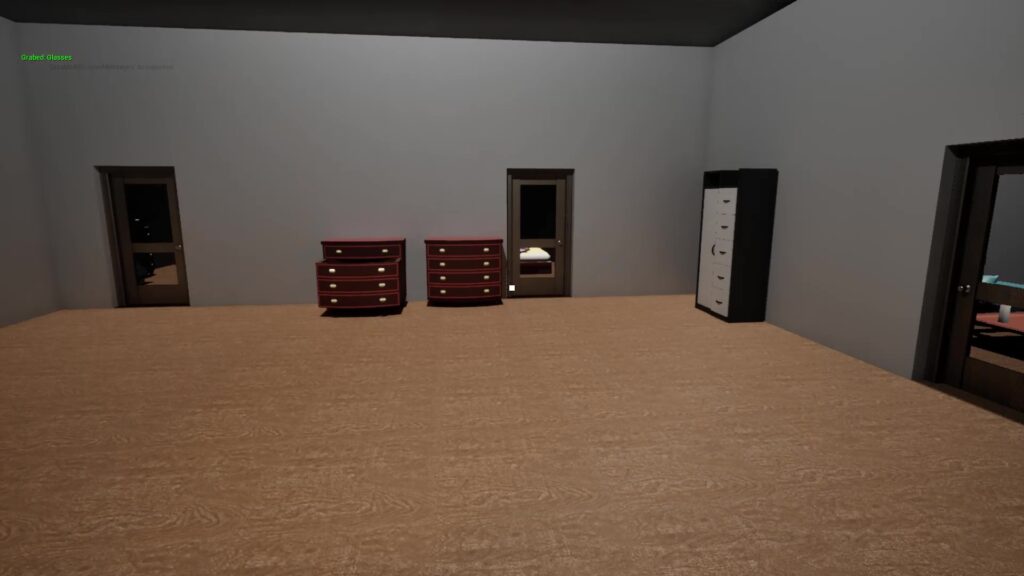 開発途中のゲーム画面